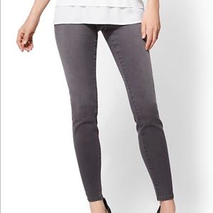 New York & Co. Heather Gray High Waist Legging XS